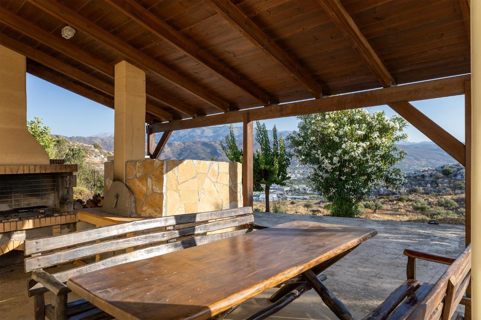 Karmilos hill villa La Canea Exterior foto