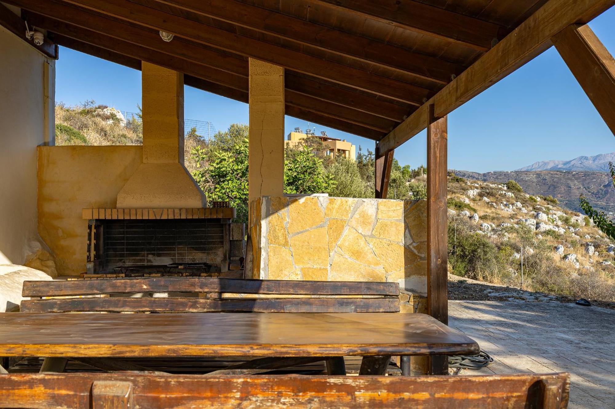 Karmilos hill villa La Canea Exterior foto
