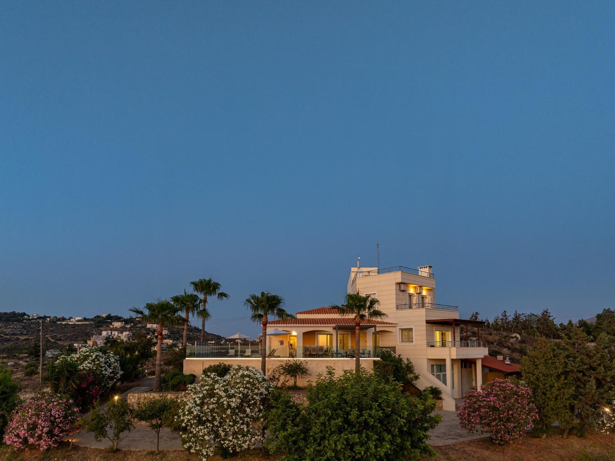 Karmilos hill villa La Canea Exterior foto