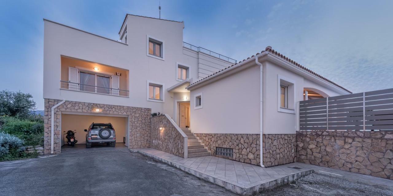 Karmilos hill villa La Canea Exterior foto